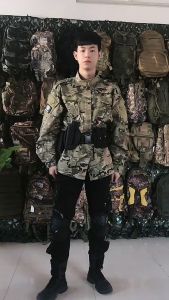 Tactical Belt Security Guard Equipment Duty Utility Kit Belt with Pouches System Holster Outdoor Belt 10 Piece Set