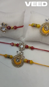 Rakhi Bracelet for Raksha Bandhan | Gift Band I Designer Rakhi for Brother | Rakhi for Brother Men Kids (Pack of 1 pc)