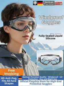 Anti-fog Dust-resistant Goggles for Glasses Wearing and Protection