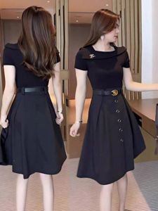 Summer Fashion Trendy Short Figure Friendly Two-Piece Dress