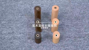 Wooden Hooks Wall Mounted Clothes Scarf Hat Coat Hook Simple Room Decor Storage Hanger Home Organizer DuoDuo