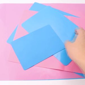 1PC Silicone Table Mat Pink Blue Resin Molds Waterproof Placemat Table Mat for DIY Jewelry Making Supplies Countertop Protector