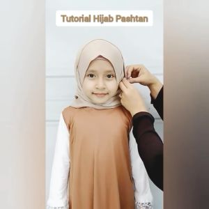 Pashmina Instant Bayi & Anak 0-6 Tahun - Jilbab Jersey Premium Kerudung Anak Hijab Pastan