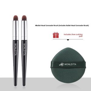 MONLEYTA | Professional Precision Bullet Head Concealer Brush Eye Dark Circles Lip Brush Makeup Brush Accurate Poreless Skin Tear Ditch