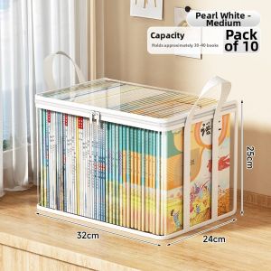 ZHIFAN | Book Dustproof Storage Organizer Foldable