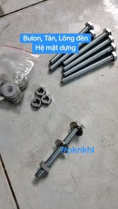 [10 con] Bù lon con tán lông đền - Bulon 10x80 10x100 chuyên dùng cho hệ mặt dựng