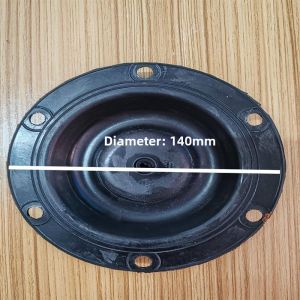 Pneumatic Diaphragm Teflon Nitrile Rubber Membrane Pump Parts