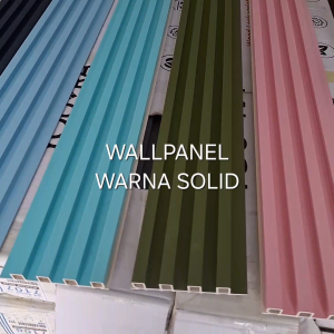 WALL PANEL WPC DINDING WARNA SOLID DAN KAYU PANJANG 290CM (PAKET ISI 4/5 PCS)