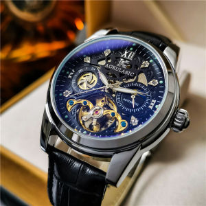 Top Brands for Tourbillon Skeleton Men's Watches: Luxury Moon Phase & 24 Hours Display