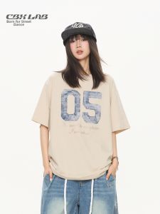 CBXLAB | Vintage Fade Print Streetwear High Cotton T-Shirt