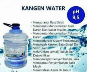 Air Kangen 2 ltr ph 95/9/85