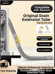 BOXIDE | Extended Thick Soft Drain Hose for Dishwasher