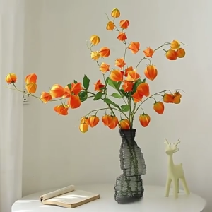 88cm Artificial Lantern Berry Stem Flower Home Wedding Vase Decor Bulaklak Artipisyal