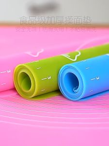 【Hania】Kitchenware baking tools Silicone baking pastry Mat Pizza Dough Non-Stick kneading mat