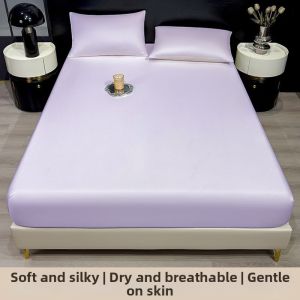 Cooling Icy Silk Bed Skirt Set 3-Piece