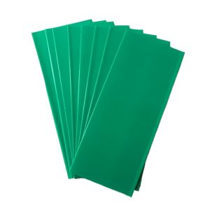 100Pcs Flat PVC Heat Shrink Tubing Battery Wrap For 18650 Lithium Battery Heat Shrink Tube Assorted Kit Self-Adhesive Insulator