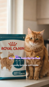Royal Canin Ageing 11+ Senior Dry Cat Food 400g | Feline Health Nutrition for Cats Over 11 Years | Double Texture Kibble for Appetite Stimulation Renal Kidney Support & Urinary Health [New Arrival]