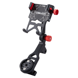 TOSUOD | Bike Phone Mount Navigation Handlebar Mount Light & Speedometer Bracket Aluminum Alloy One-Piece Frame