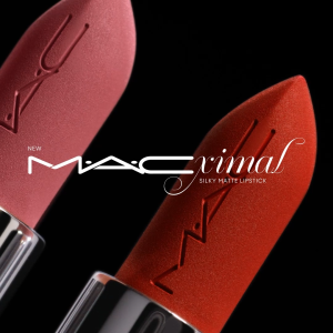 MAC MACXIMAL Silky Matte Lipstick full coverage matte lipstick with 12 HR comfortable wear