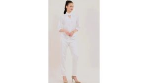 badomoda DARWIN Ruffled Sleeveless Blouse