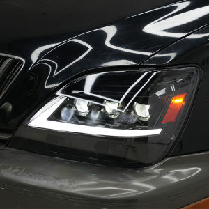 Bộ Đèn Pha LED Đặc thù cho Xe 98-02 LEXUS RX với Đèn Chạy Ban Ngày và Đèn xi-nhan Tự Động