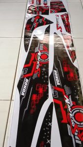 Striping SUPRA FIT NEW - Sticker Striping Variasi List HONDA SUPRA FIT NEW IP.F-01 Design IP Striping