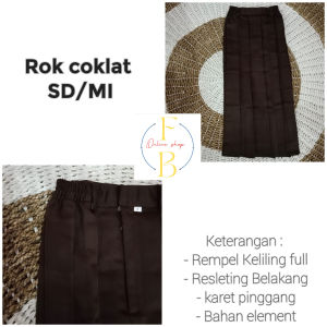 ROK COKLAT SD PANJANG BAHAN ELEMEN