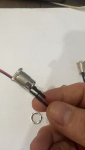 Jack cái DC-099 Inox-Jack nhựa+ dây 18 AWG có 2 tùy chọn DC5.5*2.5 và DC5.5*2.1