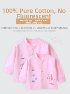 LeoVera | Long Sleeve Button Down Onesie for Newborn Spring/Summer