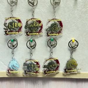 CSGO Green Dragon Champion Signature Spirit Team Donk Acrylic Keychain