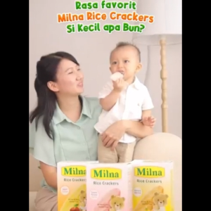 Milna Keropok Nasi (Banana Berries / Sweet Potato Carrot) 40g
