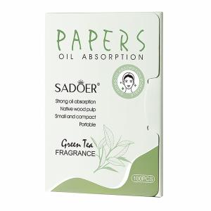 Oil Control Paper 100PCS Facial Blotting Sheets Portable Chamomile Fragrance Skin Care Tool For Oily Skin Women Men