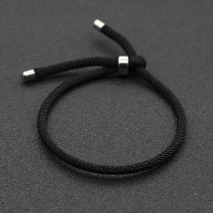 New Minimalist Rope Bracelet Men 100% Unfading Stainless Steel Braclet Adjustable Cord Chain Braslet Pulseira Homme Gift For Him