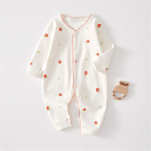 0-24Months Newborn Baby Girl Romper 100 Cotton Print Infant Jumpsuit Casual Infant Clothes For Girls Spring Autumn Clothing New