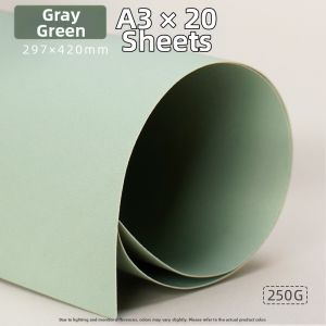 YUANHAO | Muted Colors Hard Thick Colored Cardstock A3 A4 8K 250g