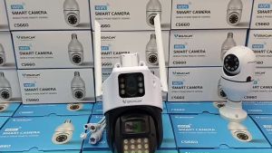 VSTARCAM CS663DR WiFi SUPER HD 1296P 3MP x 2 เลนส์กล้อง กล้องวงจรปิด Ai + ตรวจจับการเคลื่อนไหว