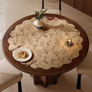 FANJUTAIDU | Antique Luxury Heat-Resistant Waterproof Greaseproof Round Tablemat