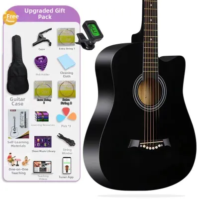 Student Beginner Folk Acoustic Guitar