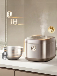 Supor | IH Home 316L Stainless Steel 0 Coating Large Capacity Smart Rice Cooker 4L