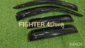กันสาด คิ้วกันสาด กันสาดประตู คิ้ว มาสด้า ไฟเตอร์ Mazda Fighter 1998 - 2005 ใส่ร่วมกันได้ A