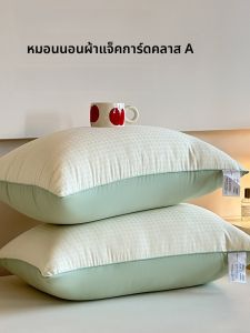 ที่รองศีรษะใยโพลีเอสเตอร์ระดับโรงแรม a ช่วยนอนหลับได้ดี ปกป้องกระดูกสันหลัง สำหรับผู้ชาย ที่นอนแบบชายเดี่ยว ที่นอนแบบบ้านๆ ที่นอนแบบบ้านๆ