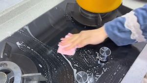 MITI4 ผ้าเช็คไมโครไฟเบอร์ ผ้าทำความสะอาดอเนกประสงค์ 3สี 20แผ่น ดูดซึมน้ำ ไม่ทิ้งคราบ เช็ดจาน เช็ดเตา ใช้แล้วทิ้ง MITI175