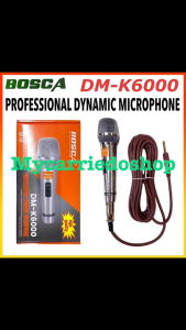 BOSCA DM-K6000 Professional Dynamic Microphone Hi-fidelity Uni-Directional Dynamic Microphone Excellent Reproduction