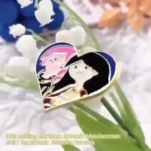 Enamel Pin Anime "Adventure"  Cartoon Lapel Pin Backpack Badge Gift for Friend  Funny Button Pin Jewelry for Backpack Cloths Hats Jacket Decoration