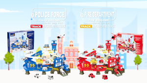Beige [New Year Gift] Electric Rail Toy Car Kids Race Track Set Train Toys For Kids Boy Educational Play & Learn Fun Toy Set