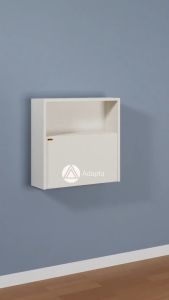 Meja Lipat Rak Dinding MInimalis - Floating Wall Desk Meja Ambalan Rak Gantung