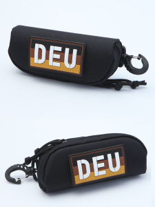 Outdoor Mountaineering Cycling Tactical Molle Portable Sunglasses Sunglasses Sports Glasses Case Storage Box Hanging Waist Bag