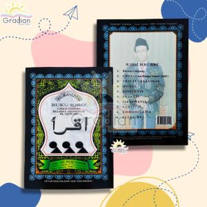 Buku Iqro Besar Kertas HVS | Cara Cepat Belajar Membaca Al Quran | ORIGINAL
