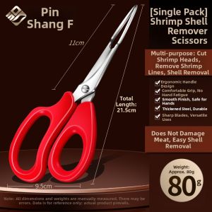 PINSHANGZUO | Multifunction New Design Shrimp Scissors