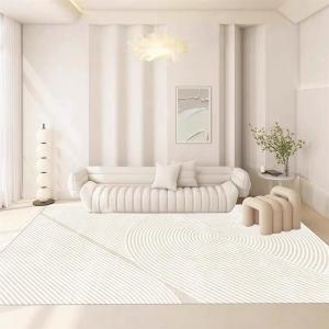 MEISITEKEKE | Cream Style No-wash Living Room Carpet Large Area